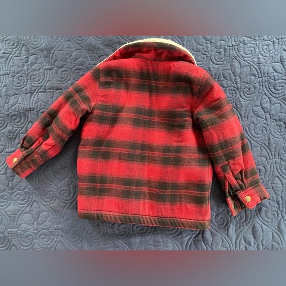 Size 4 toddler plaid jacket - Picture 2 of 3